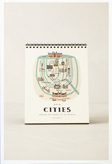 Anthro cities calendar